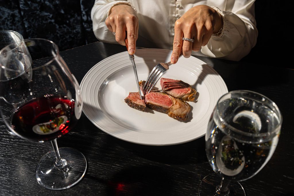 KinzieChophouse dinner