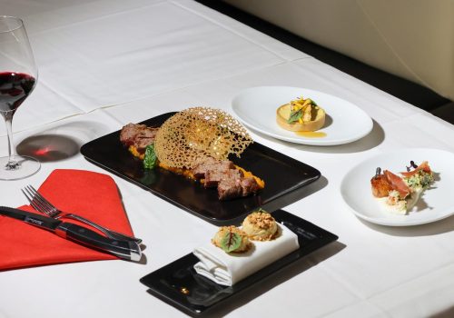 food on the table