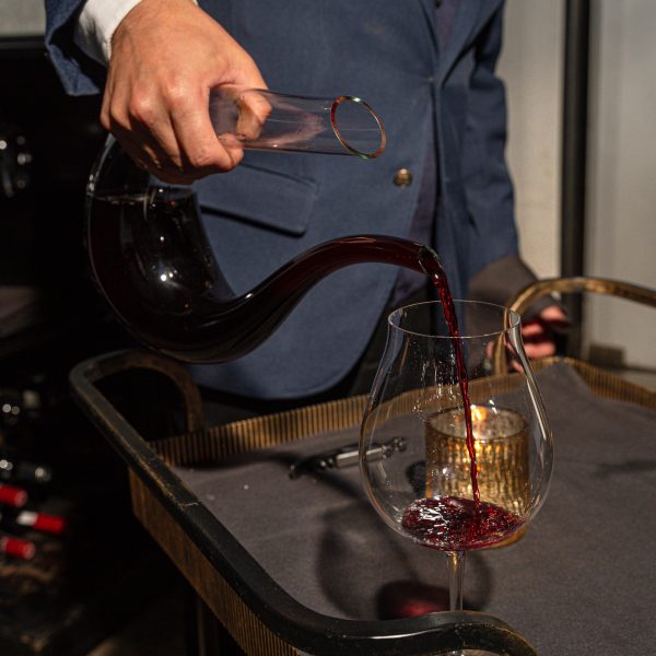 Red Wine pouring